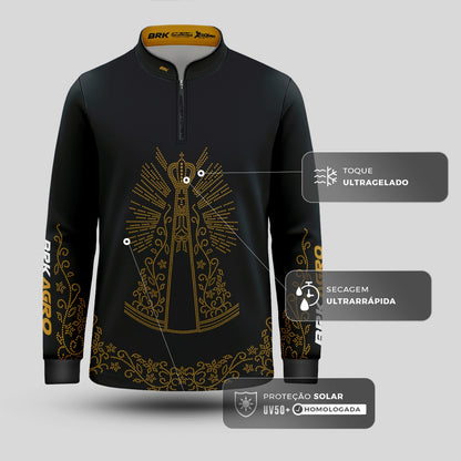 Camisa Agro Brk Feminina Nossa Senhora com Proteção Solar UV50+ - Brk Agro