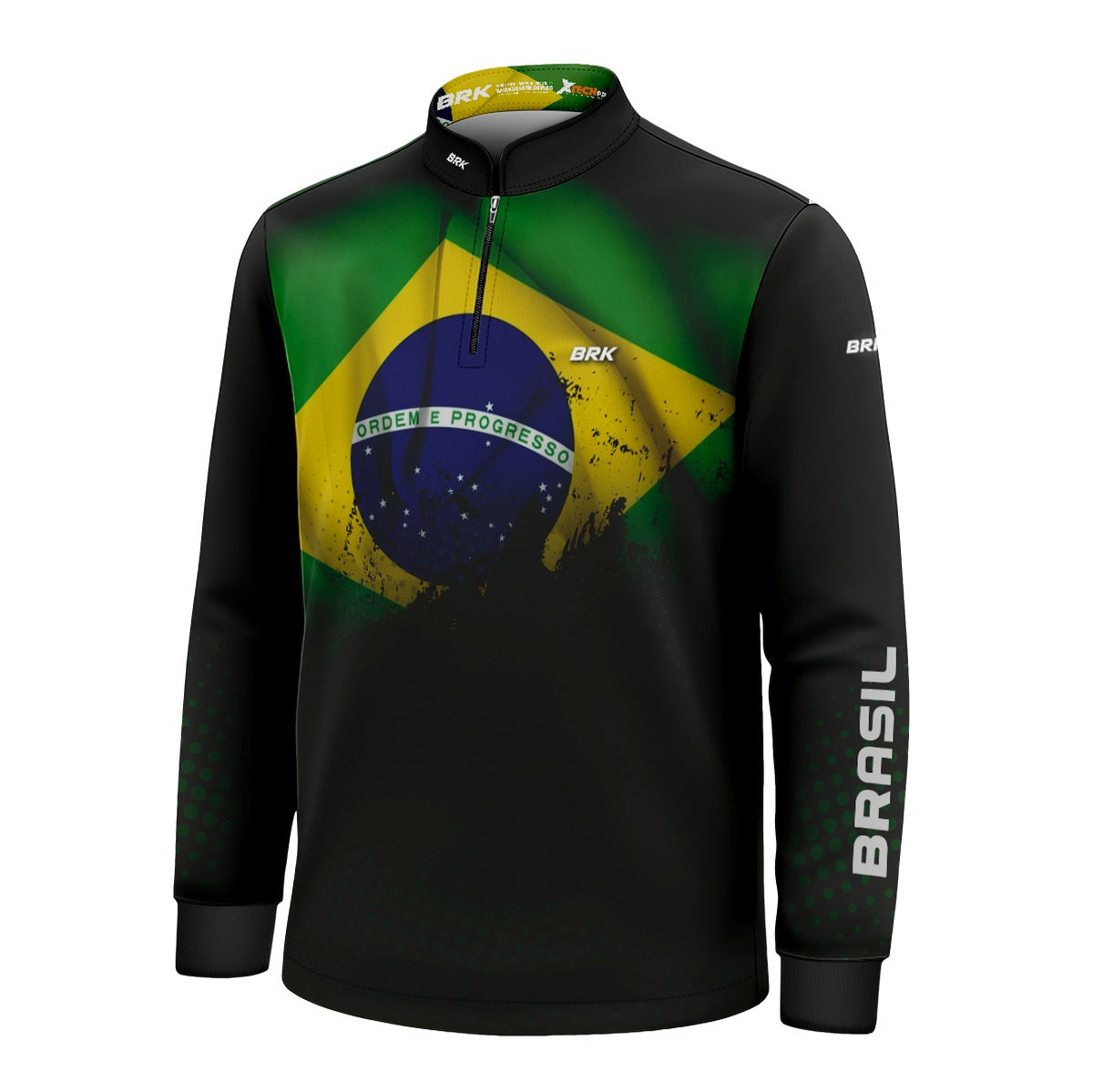 Camisa Agro Infantil Brk Brasil com Proteção Solar UV50+ - Brk Agro