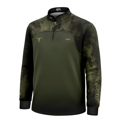 Camisa Agro Brk Camu Verde Long Horn com Proteção Solar UV50+ - Brk Agro