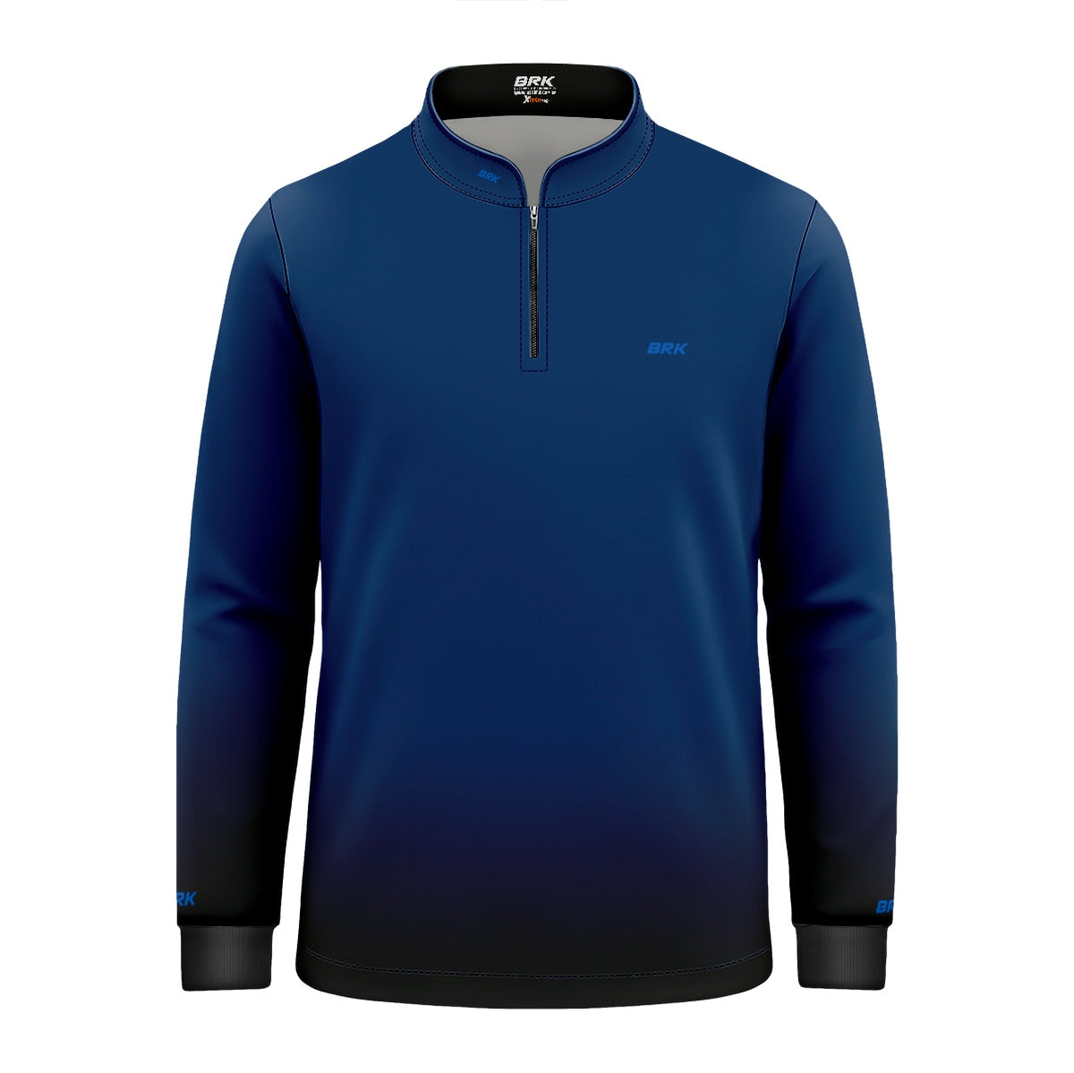 Camisa Infantil Agro Brk Unissex Basic Azul Naval com Proteção Solar UV50+ - Brk Agro