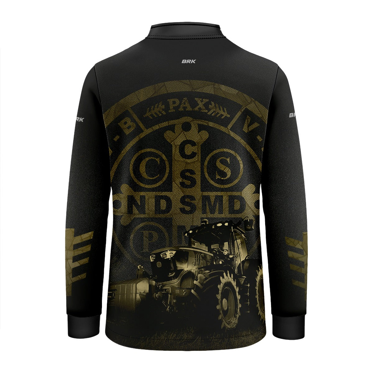 Camisa Infantil Agro Brk Medalhão São Bento com UV50+ - Brk Agro