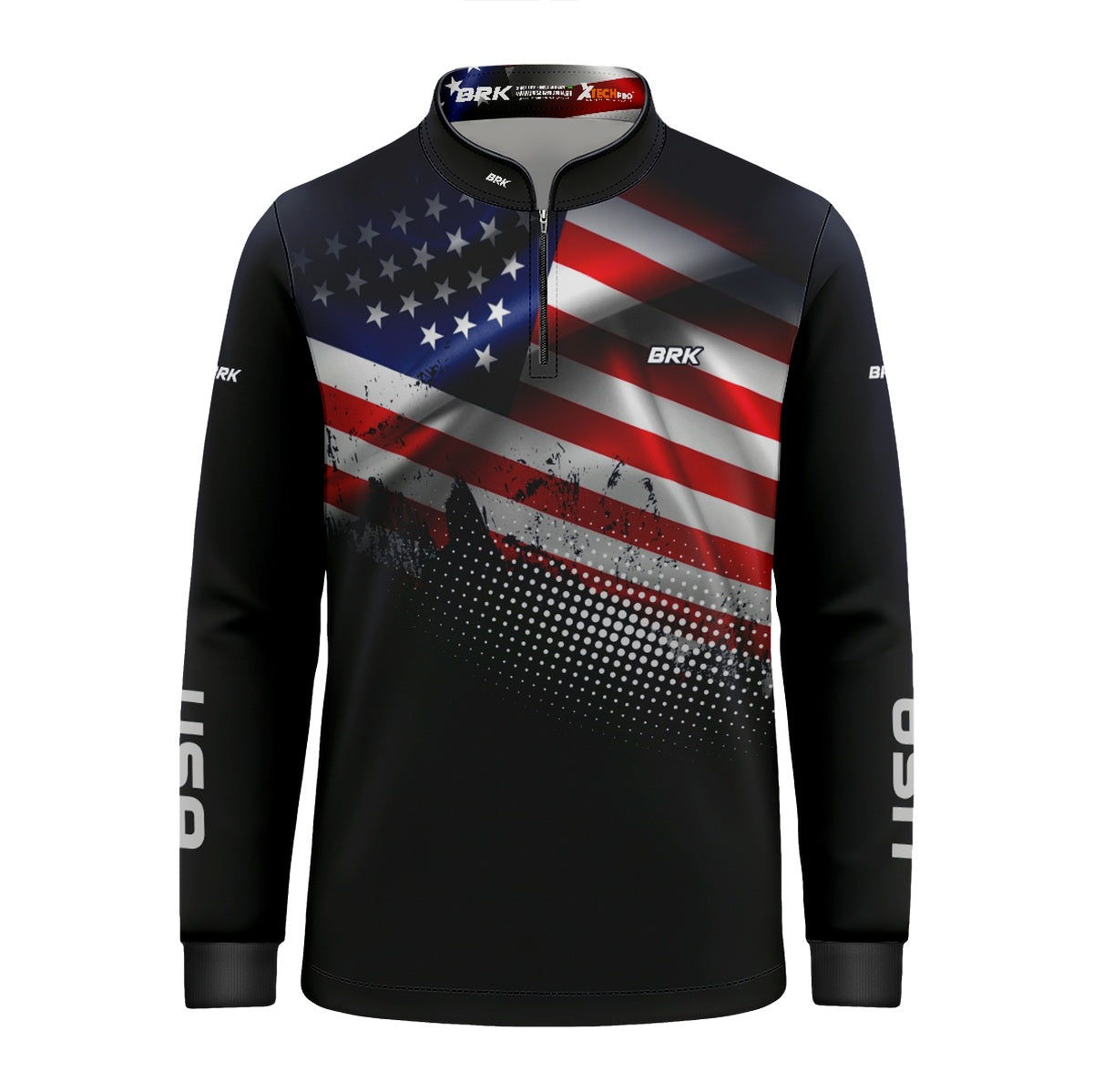 Camisa Infantil Agro Brk Estados Unidos com Proteção Solar UV50+ - Brk Agro