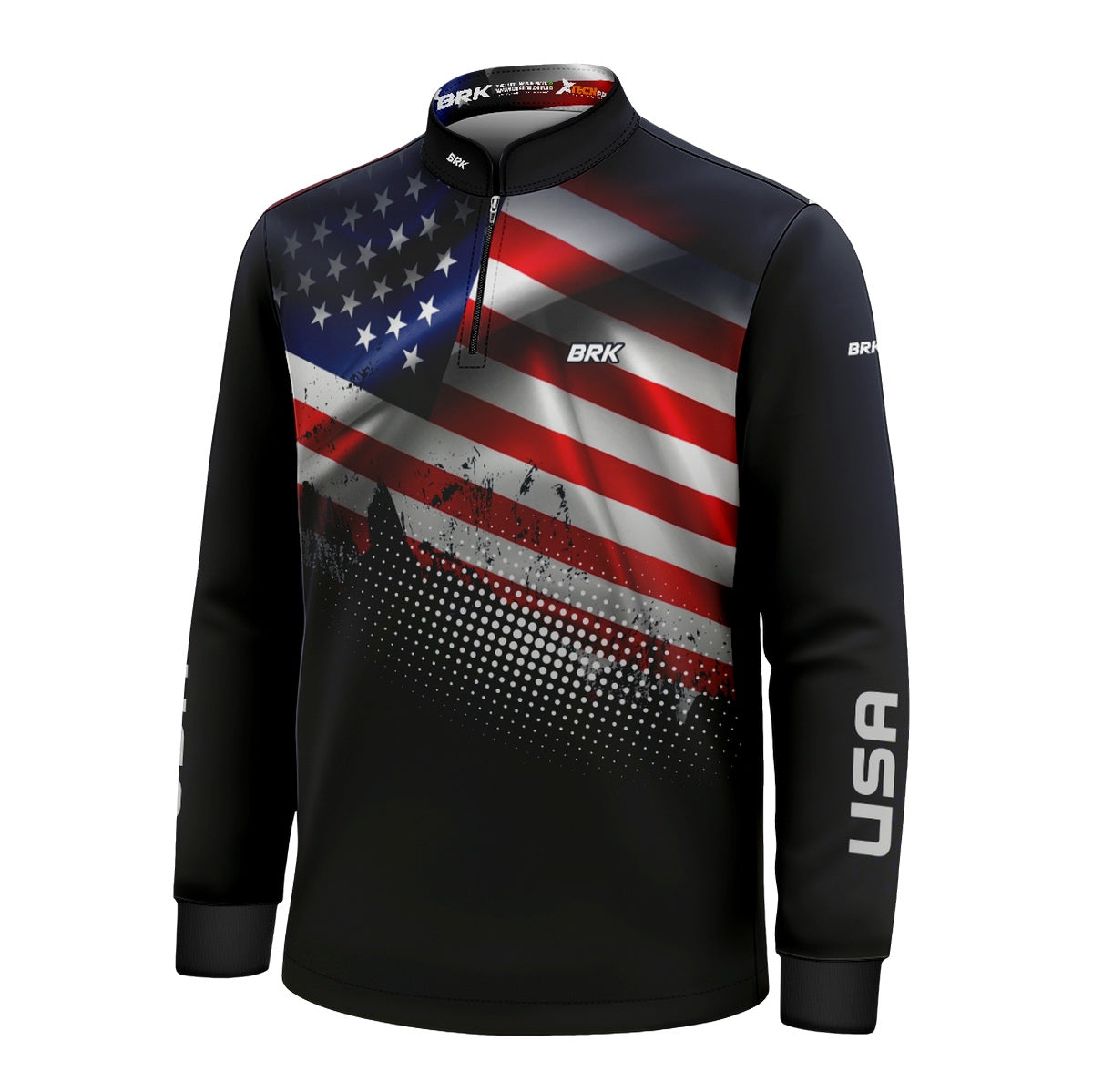 Camisa Infantil Agro Brk Estados Unidos com Proteção Solar UV50+ - Brk Agro