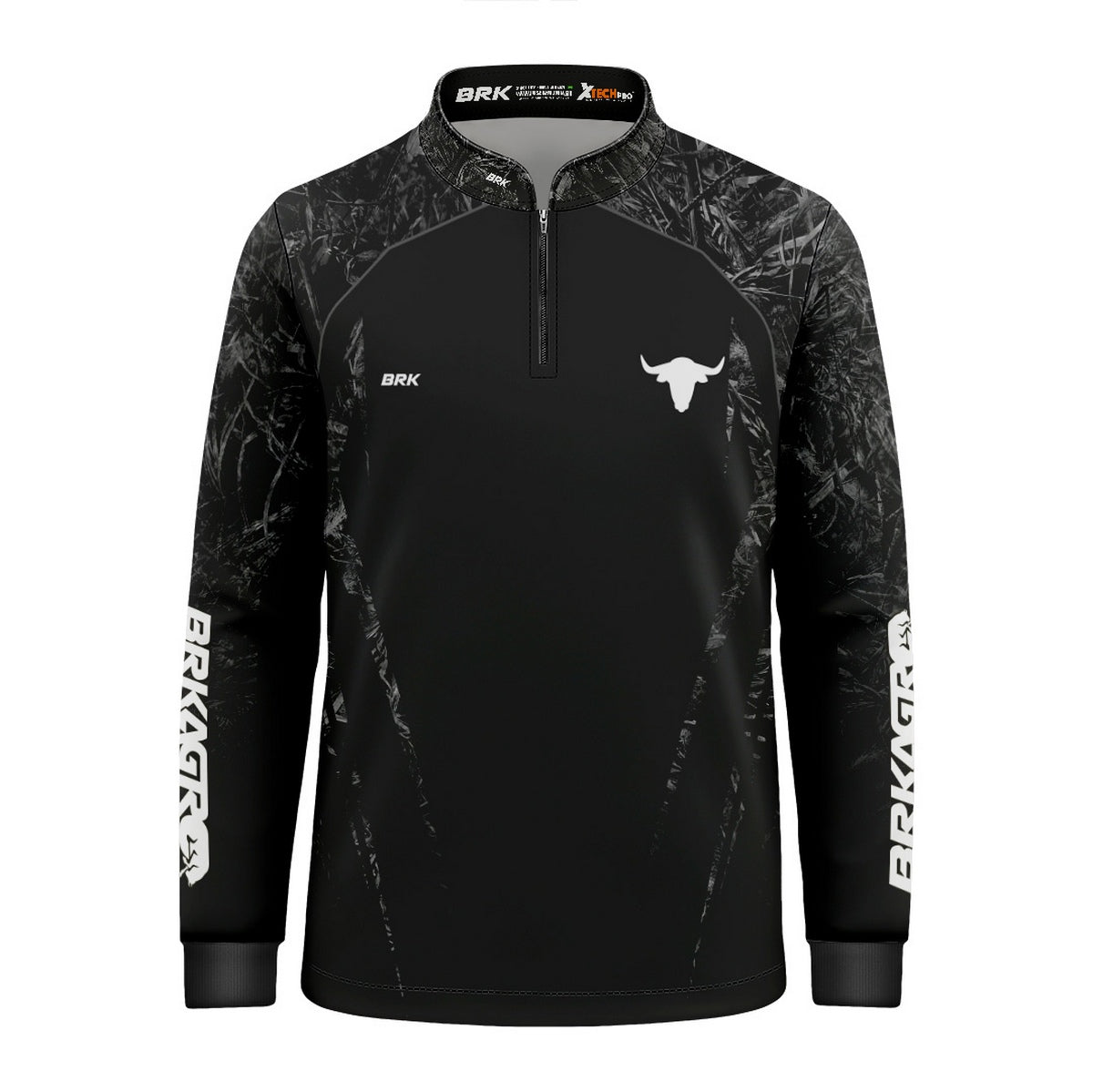 Camisa Infantil Agro Brk Camuflado Real Tree Made In Agro com Proteção Solar UV50+ - Brk Agro