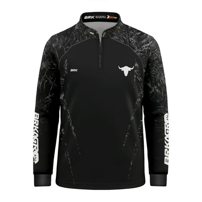 Camisa Infantil Agro Brk Camuflado Real Tree Made In Agro com Proteção Solar UV50+ - Brk Agro