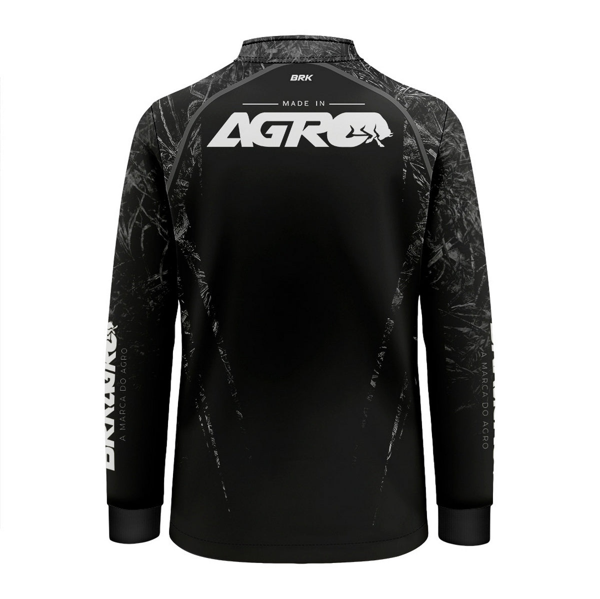 Camisa Infantil Agro Brk Camuflado Real Tree Made In Agro com Proteção Solar UV50+ - Brk Agro