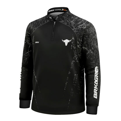 Camisa Infantil Agro Brk Camuflado Real Tree Made In Agro com Proteção Solar UV50+ - Brk Agro