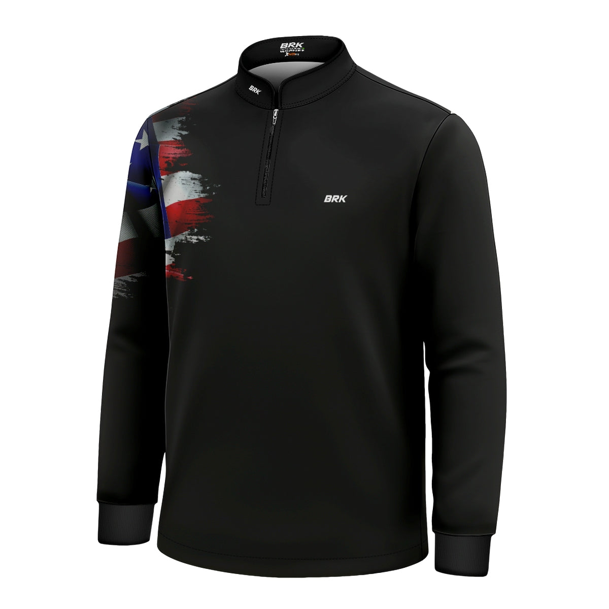 Camisa Agro Infantil Brk Bandeira Estados Unidos com Proteção Solar UV50+ - Brk Agro