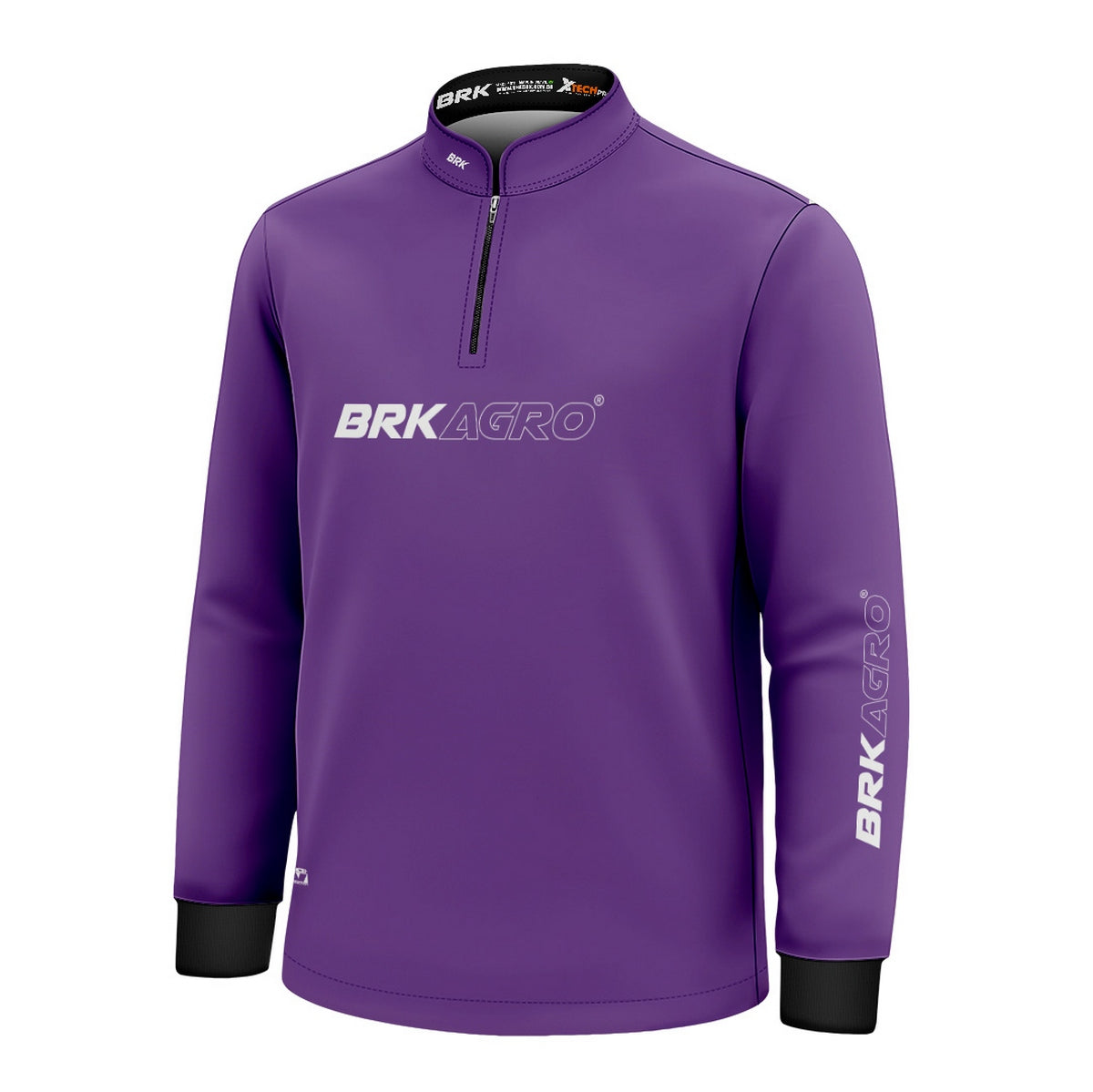 Camisa Infantil Agro Brk Roxa Clean com Proteção Solar UV50+ - Brk Agro
