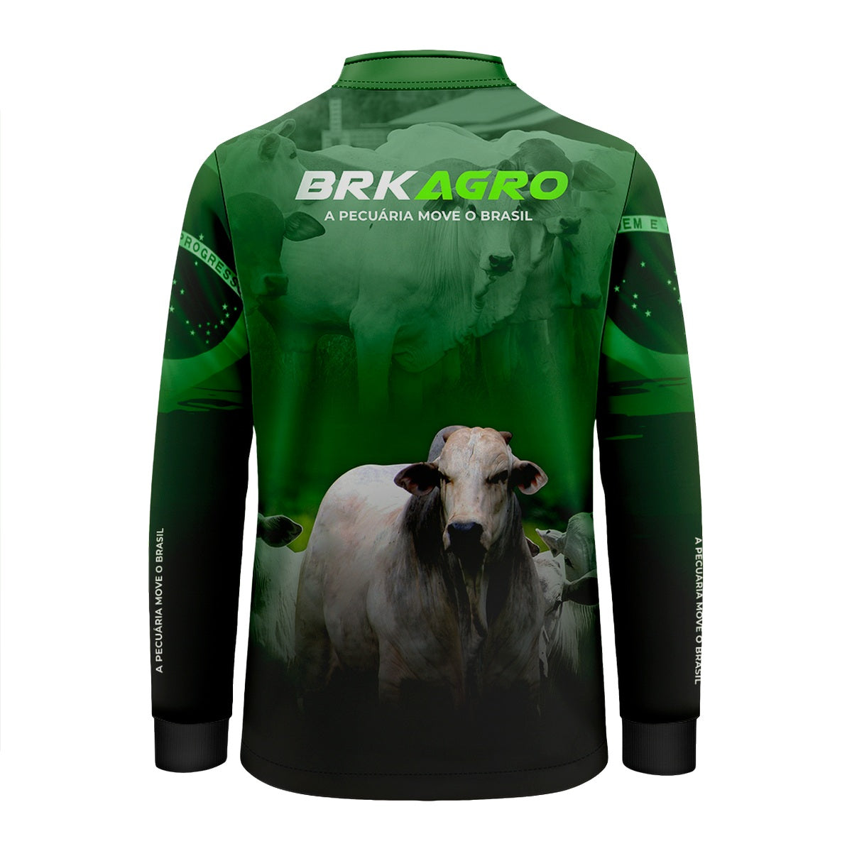 Camisa Infantil Agro Brk Nelore com UV50+ - Brk Agro