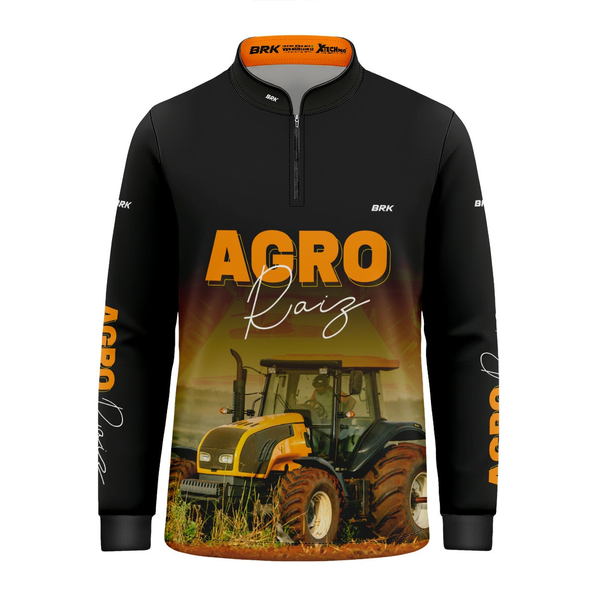 Camisa Brk Agro Infantil Trator Agro Raiz com UV50+ - Brk Agro