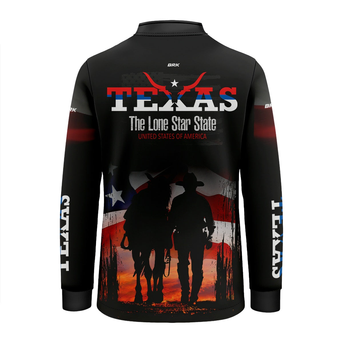 Camisa Brk Agro Infantil Texano com Proteção Solar UV50+ - Brk Agro