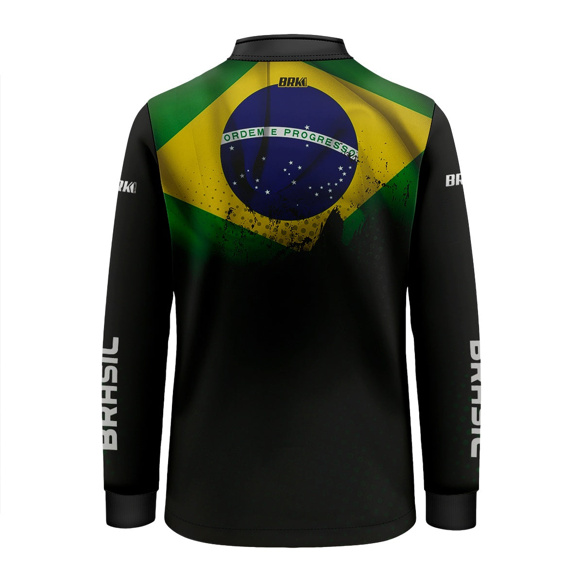 Camisa Infantil Agro Brk Bandeira do Brasil com Proteção Solar UV50+ - Brk Agro