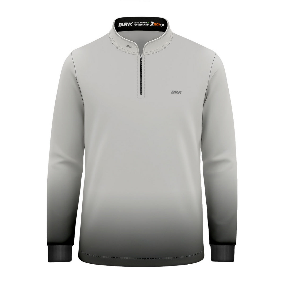 Camisa Infantil Brk Agro Unissex Basic Cinza Claro com Proteção Solar UV50+ - Brk Agro