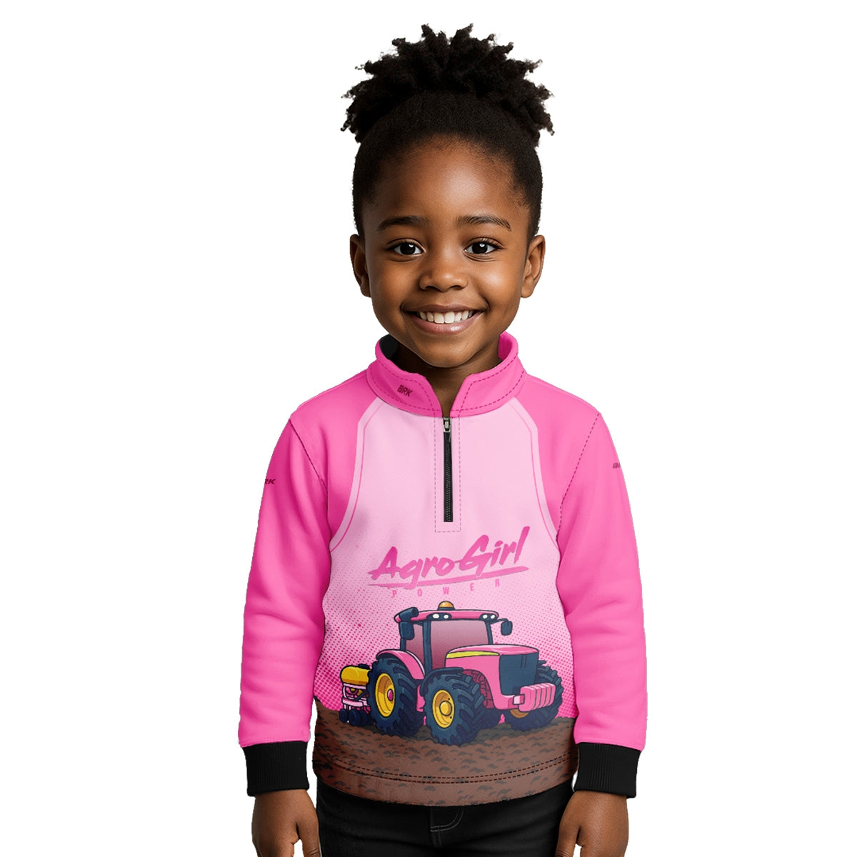 Camisa Agro Kids Brk Agrogirl com Proteção UV50 - Brk Agro