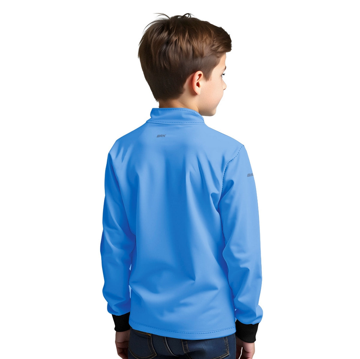 Camisa Agro Kids Brk Azul Menino do Agro com Proteção UV50 - Brk Agro