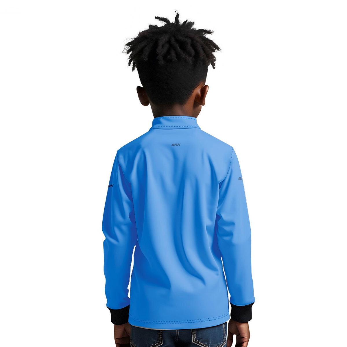 Camisa Agro Kids Brk Azul Menino do Agro com Proteção UV50 - Brk Agro