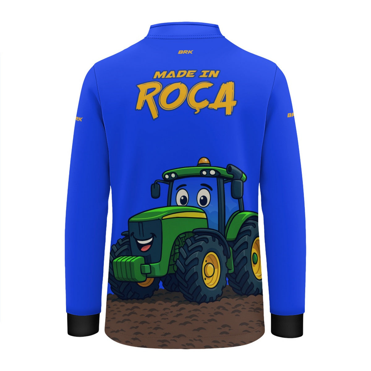Camisa Agro Kids Brk Azul Made in Roça com Proteção UV50 - Brk Agro