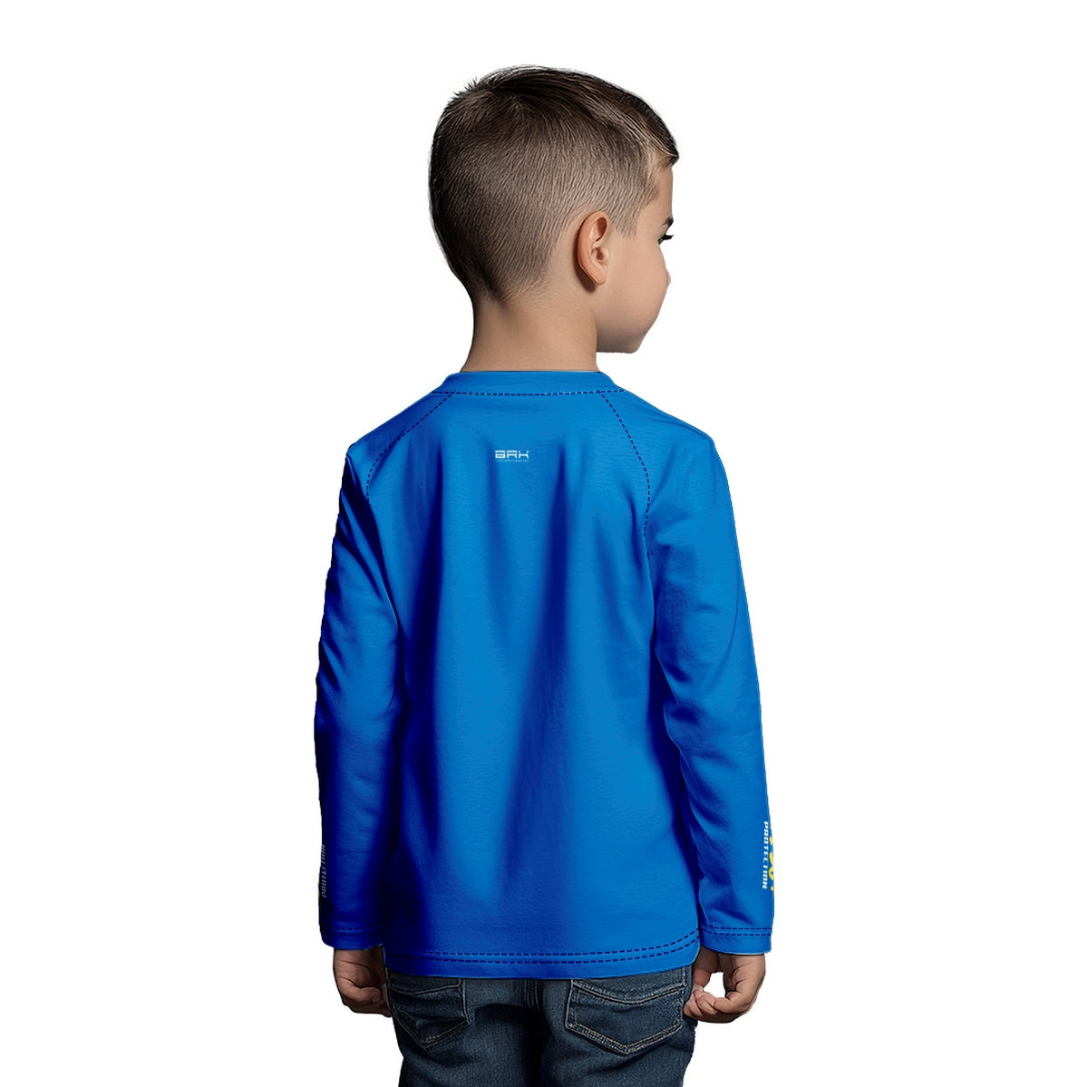 Camisa de Pesca Kids Brk Tubarão Descolado com Proteção UV50 - Brk Agro