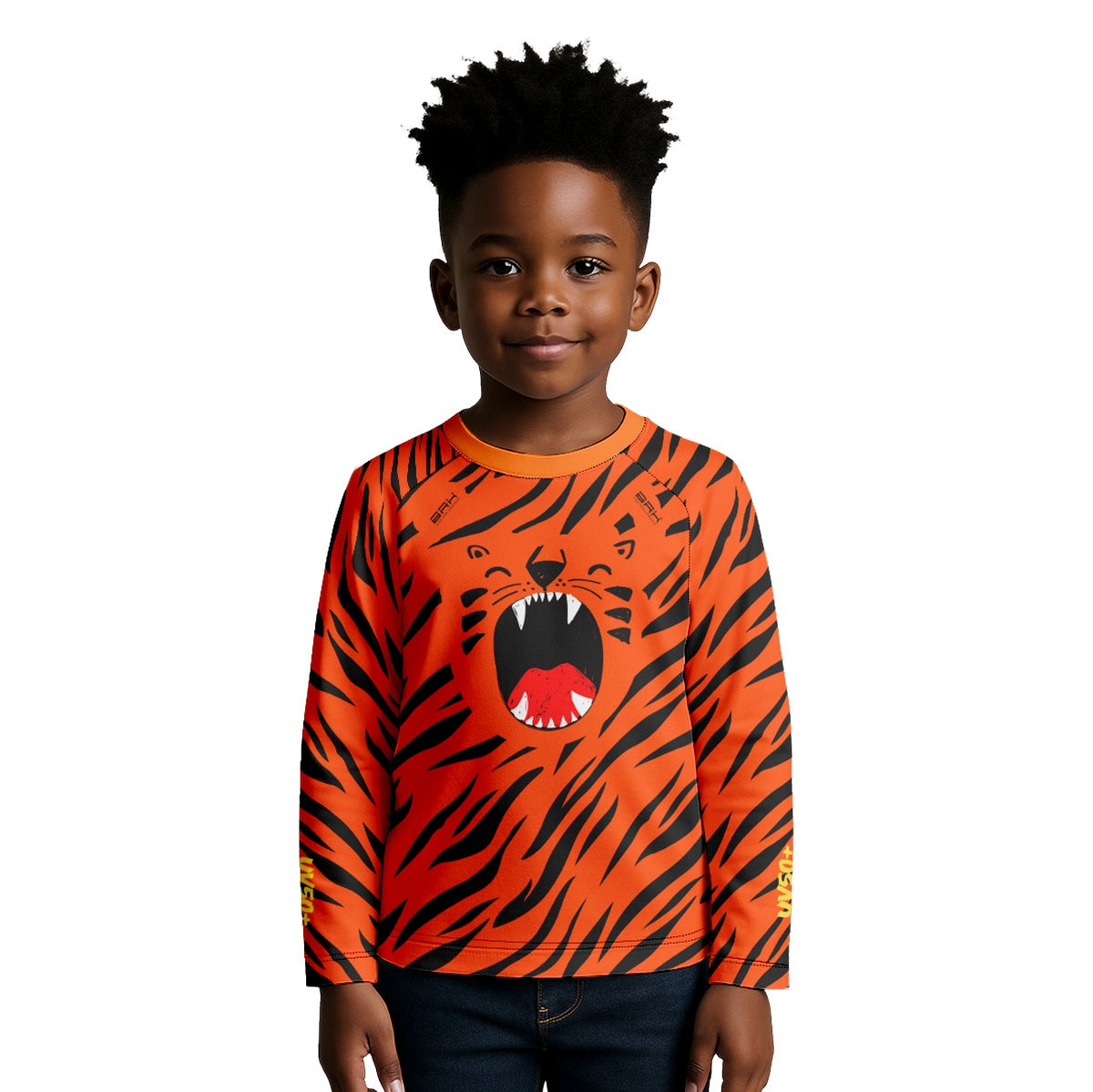 Camisa de Pesca Kids Brk Tigrinho com Proteção UV50 - Brk Agro