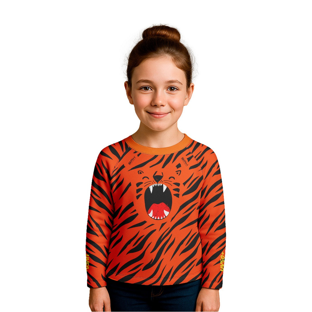 Camisa de Pesca Kids Brk Tigrinho com Proteção UV50 - Brk Agro