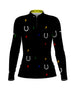 Camisa Agro Brk Ferradura Cavalos Coloridos com Proteção Solar UV50+ - Brk Agro