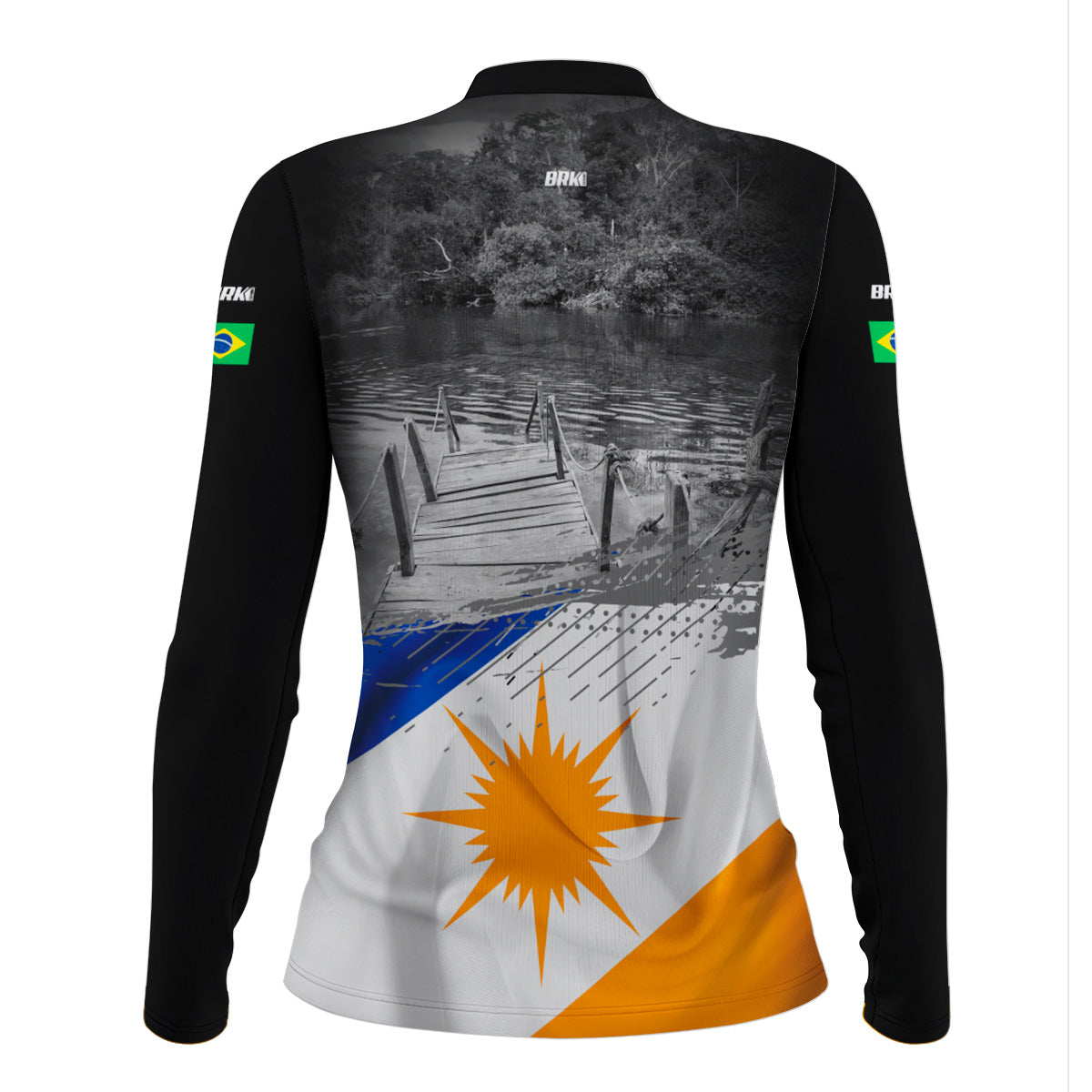 Camisa Feminina Brk Bandeira do Estado do Tocantins com Proteção Solar UV50+ - Brk Agro