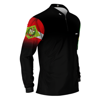 Camisa Agro Brk Brasil Santa Catarina Brasil com Proteção Solar UV50+ - Brk Agro