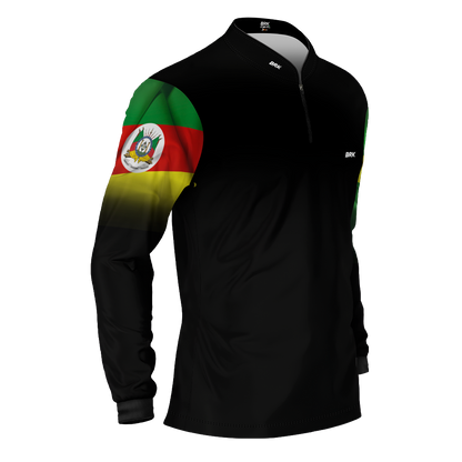 Camisa Agro Brk Brasil Rio Grande Do Sul com Proteção Solar UV50+ - Brk Agro