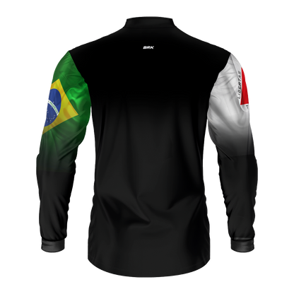 Camisa Agro Brk Minas Gerais Brasil com Proteção Solar UV50+ - Brk Agro