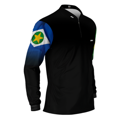 Camisa Agro Brk Mato Grosso Brasil com Proteção Solar UV50+ - Brk Agro
