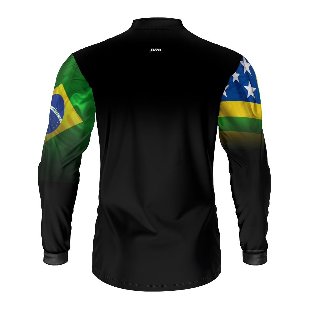 Camisa Brk Goiás Brasil com Proteção Solar UV50+ - Brk Agro
