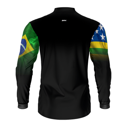 Camisa Brk Goiás Brasil com Proteção Solar UV50+ - Brk Agro