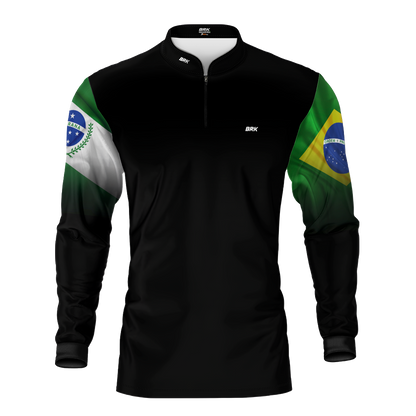 Camisa Agro Brk Paraná Brasil com Proteção Solar UV50+ - Brk Agro