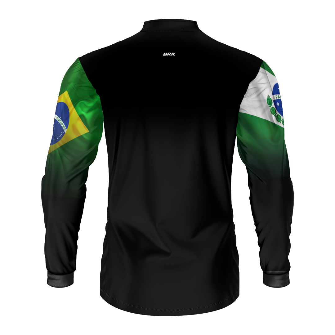 Camisa Agro Brk Paraná Brasil com Proteção Solar UV50+ - Brk Agro