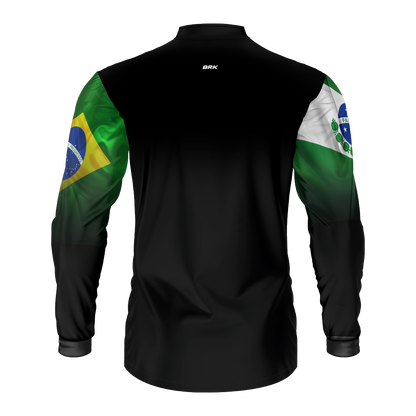 Camisa Agro Brk Paraná Brasil com Proteção Solar UV50+ - Brk Agro
