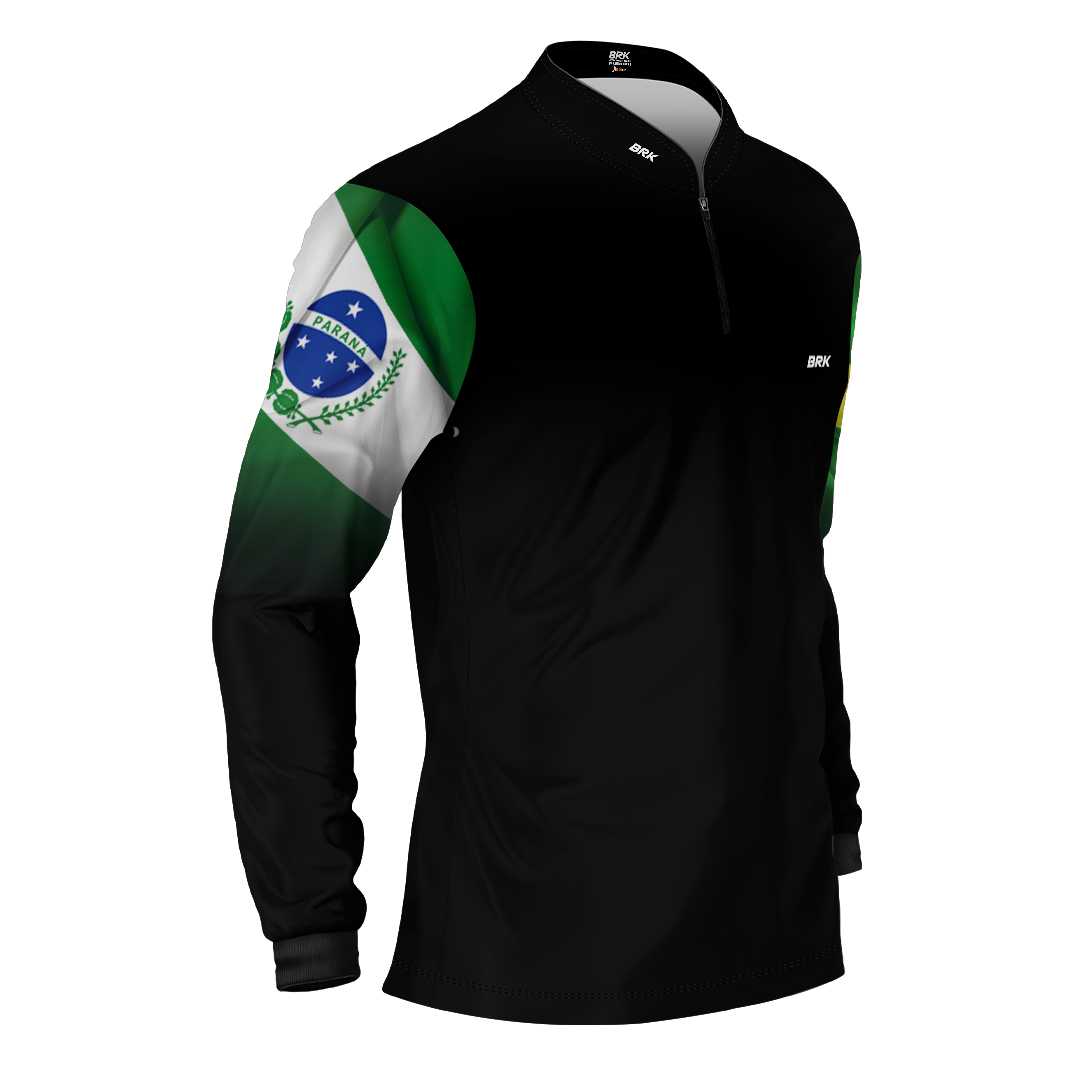 Camisa Agro Brk Paraná Brasil com Proteção Solar UV50+ - Brk Agro