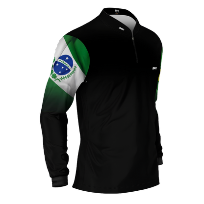 Camisa Agro Brk Paraná Brasil com Proteção Solar UV50+ - Brk Agro