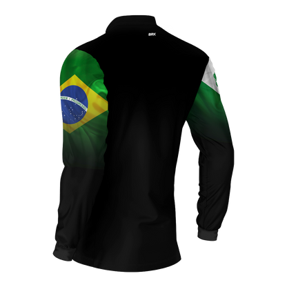 Camisa Agro Brk Paraná Brasil com Proteção Solar UV50+ - Brk Agro