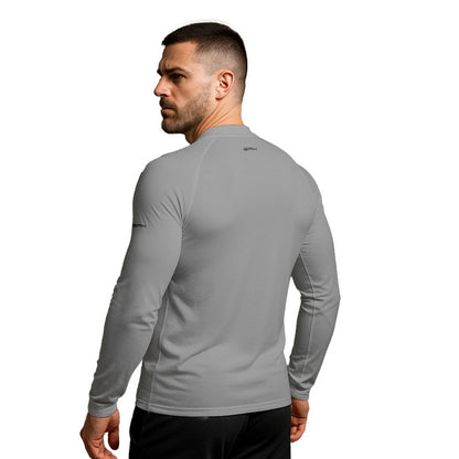 Camisa Segunda Pele Brk Clean Cinza Claro com Proteção UV50 - Brk Agro