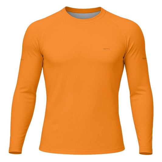 Camisa Segunda Pele Brk Clean Laranja com Proteção UV50