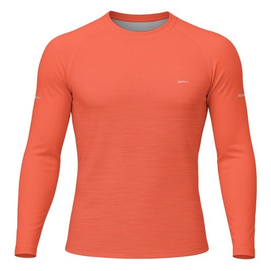 Camisa Segunda Pele Brk Clean Mescla Salmão com Proteção UV50