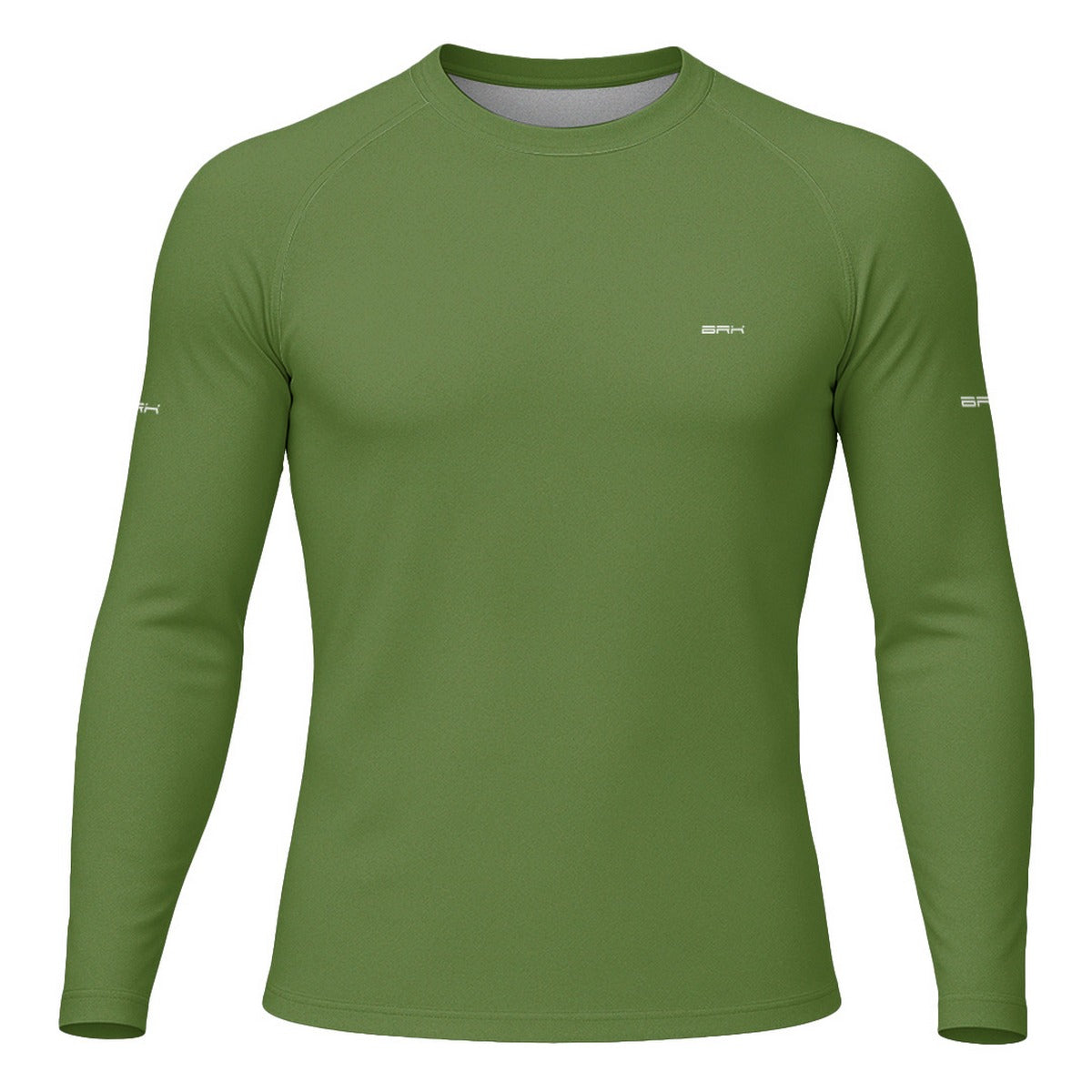 Camisa Segunda Pele Brk Clean Verde Militar com Proteção UV50 - Brk Agro