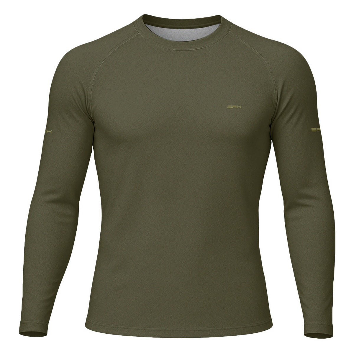 Camisa Segunda Pele Brk Clean Verde Militar Escuro com Proteção UV50 - Brk Agro