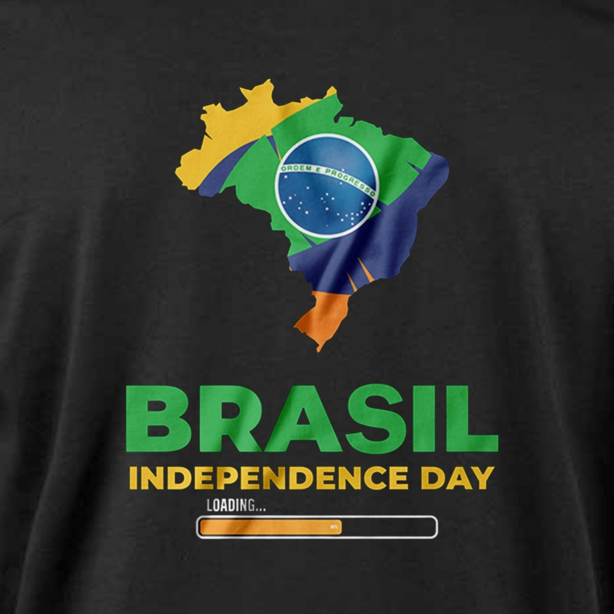 Camiseta Agro Brk Dia da Independência Bandeira Brasil com Algodão Premium - Brk Agro