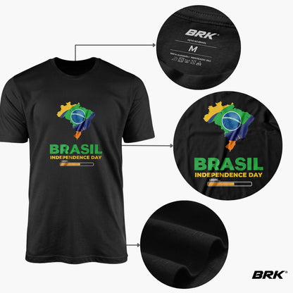 Camiseta Agro Brk Dia da Independência Bandeira Brasil com Algodão Premium - Brk Agro