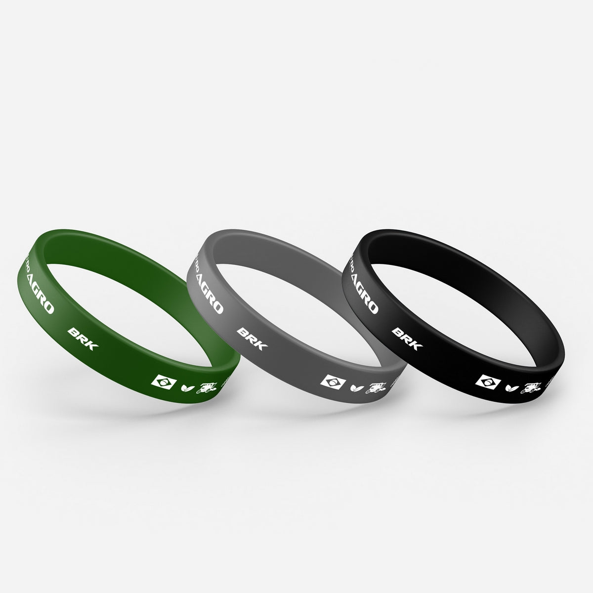 Pulseira de Silicone BRK Eu Sou Do Agro - Brk Agro