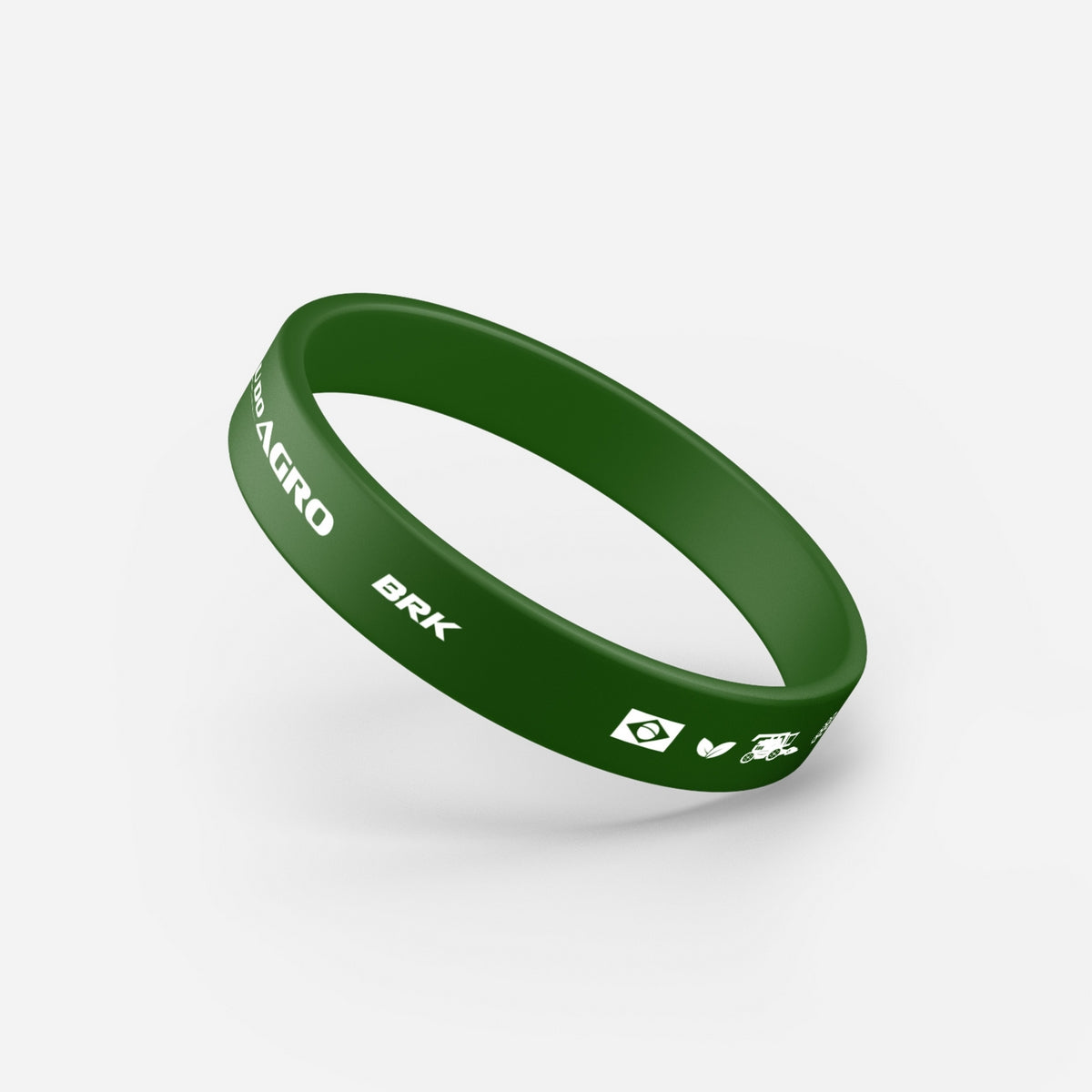 Pulseira de Silicone BRK Eu Sou Do Agro - Brk Agro