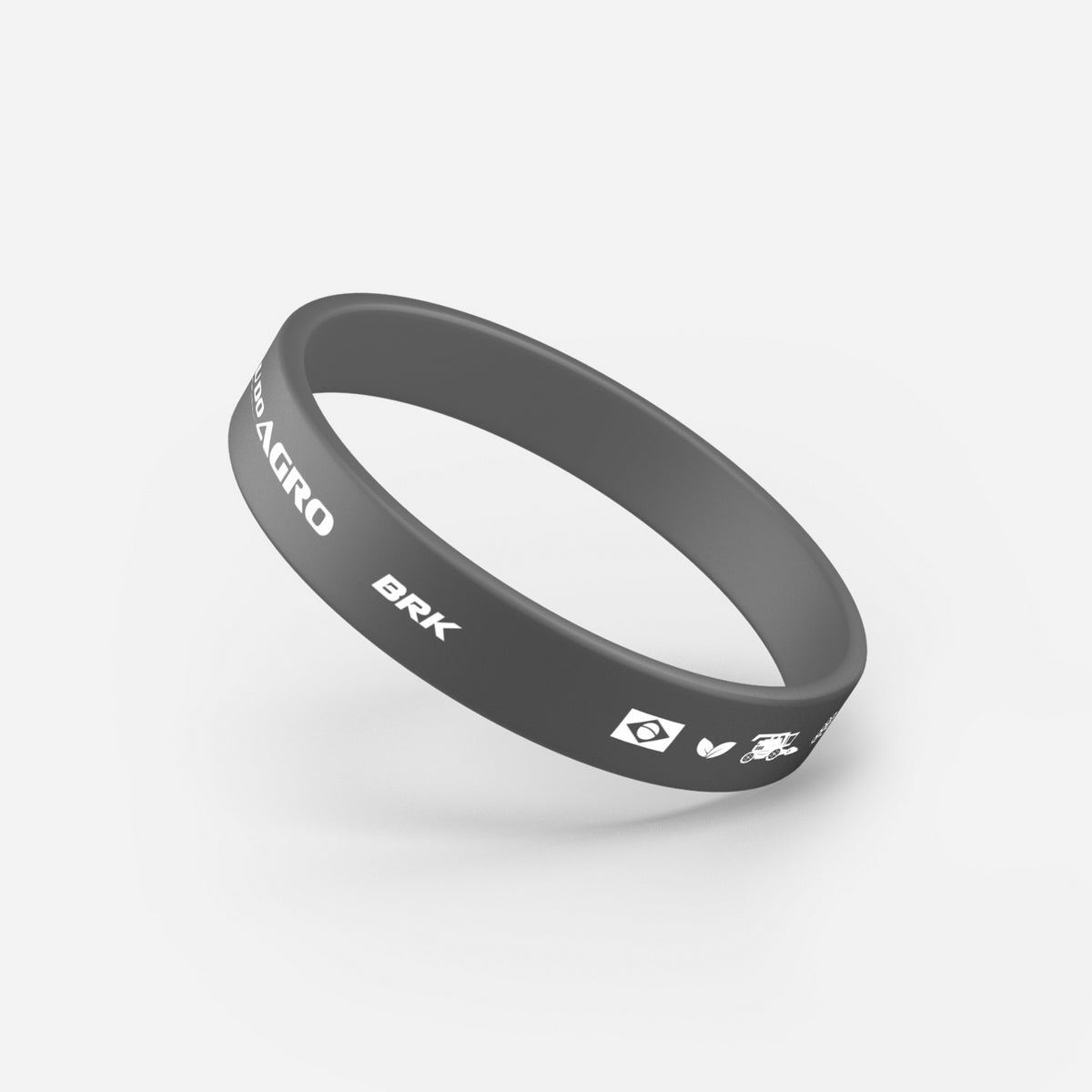 Pulseira de Silicone BRK Eu Sou Do Agro - BRINDE - Brk Agro