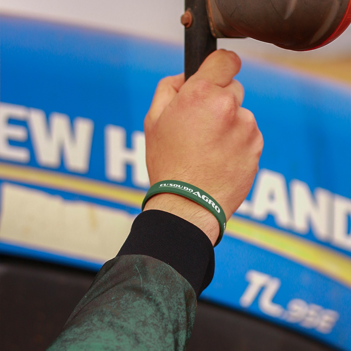 Pulseira de Silicone BRK Eu Sou Do Agro - Brk Agro